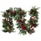 Northlight Pre-Decorated Ornaments and Pinecones Artificial Christmas Garland - 7' x 14" - Unlit